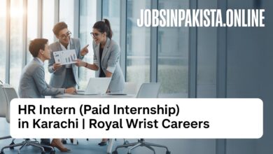 HR Intern (Paid Internship) in Karachi | Royal Wrist Careers job in pakistan