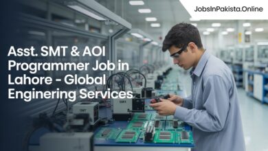 Asst. SMT & AOI Programmer Job in Lahore – Global Engineering Services
