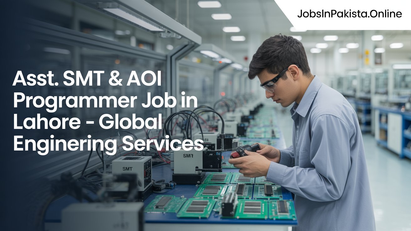 Asst. SMT & AOI Programmer Job in Lahore – Global Engineering Services