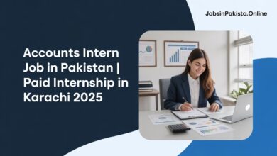 Accounts Intern Job in Pakistan | Paid Internship in Karachi 2025
