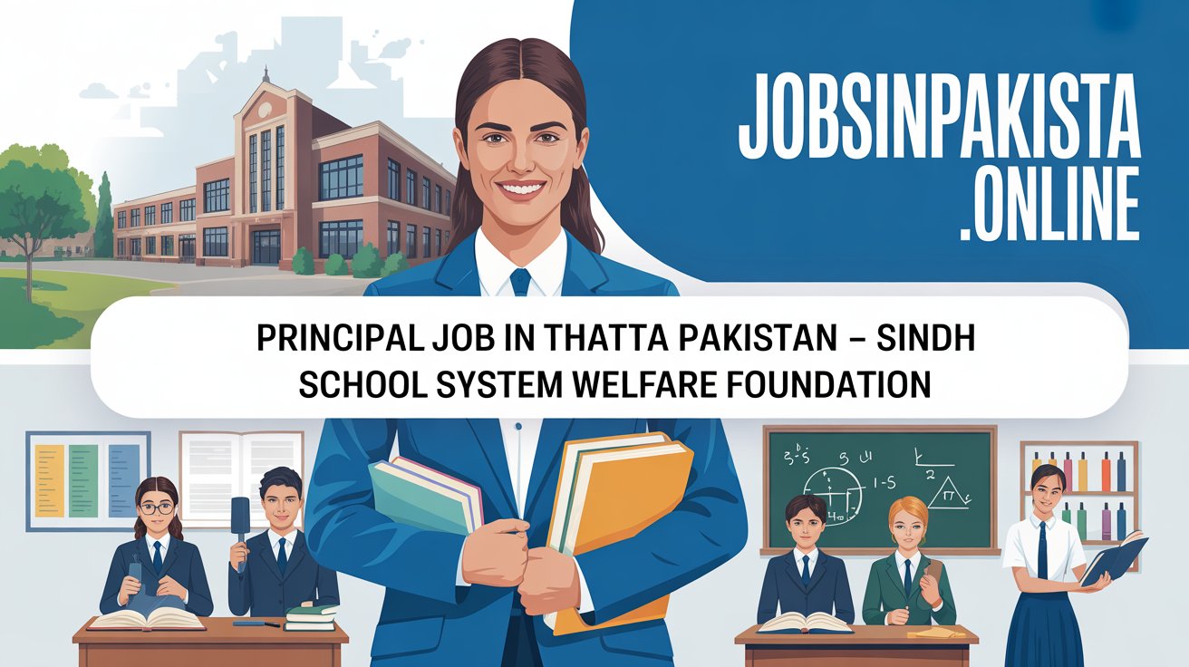 Principal Job in Thatta Pakistan – Sindh School System Welfare Foundation