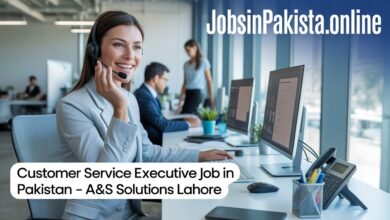 Customer Service Executive Job in Pakistan – A&S Solutions Lahore